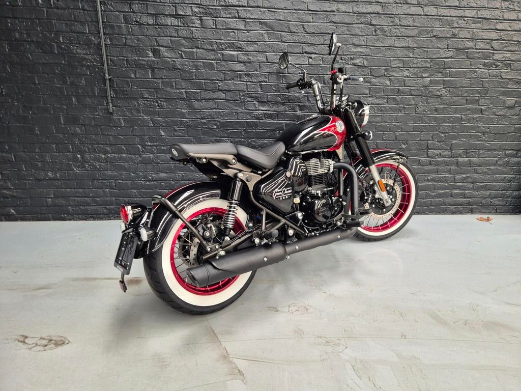 Royal Enfield Classic 350 Goan Rave Red, Motoren, Chopper, Bedrijf, Minimaal motorrijbewijs A2, 1 cilinder