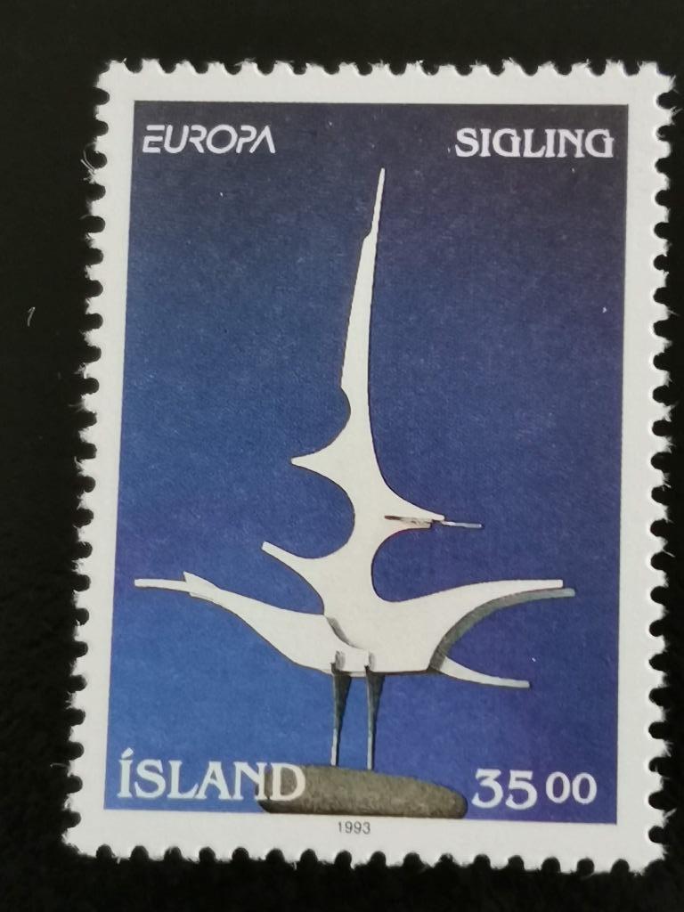 Islande 1993 - Europe CEPT **, Timbres & Monnaies, Timbres | Europe | Scandinavie, Enlèvement ou Envoi, Islande, Non oblitéré