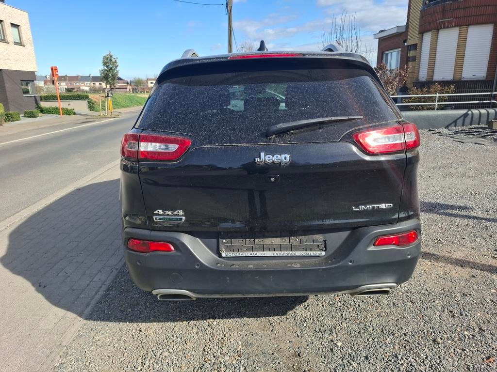JEEP CHEROKEE 2.0 DIESEL 4X4 AUTOMATISCHE TRANSMISSIE, Auto's, Jeep, Automaat, Euro 5, 4 cilinders, Zwart