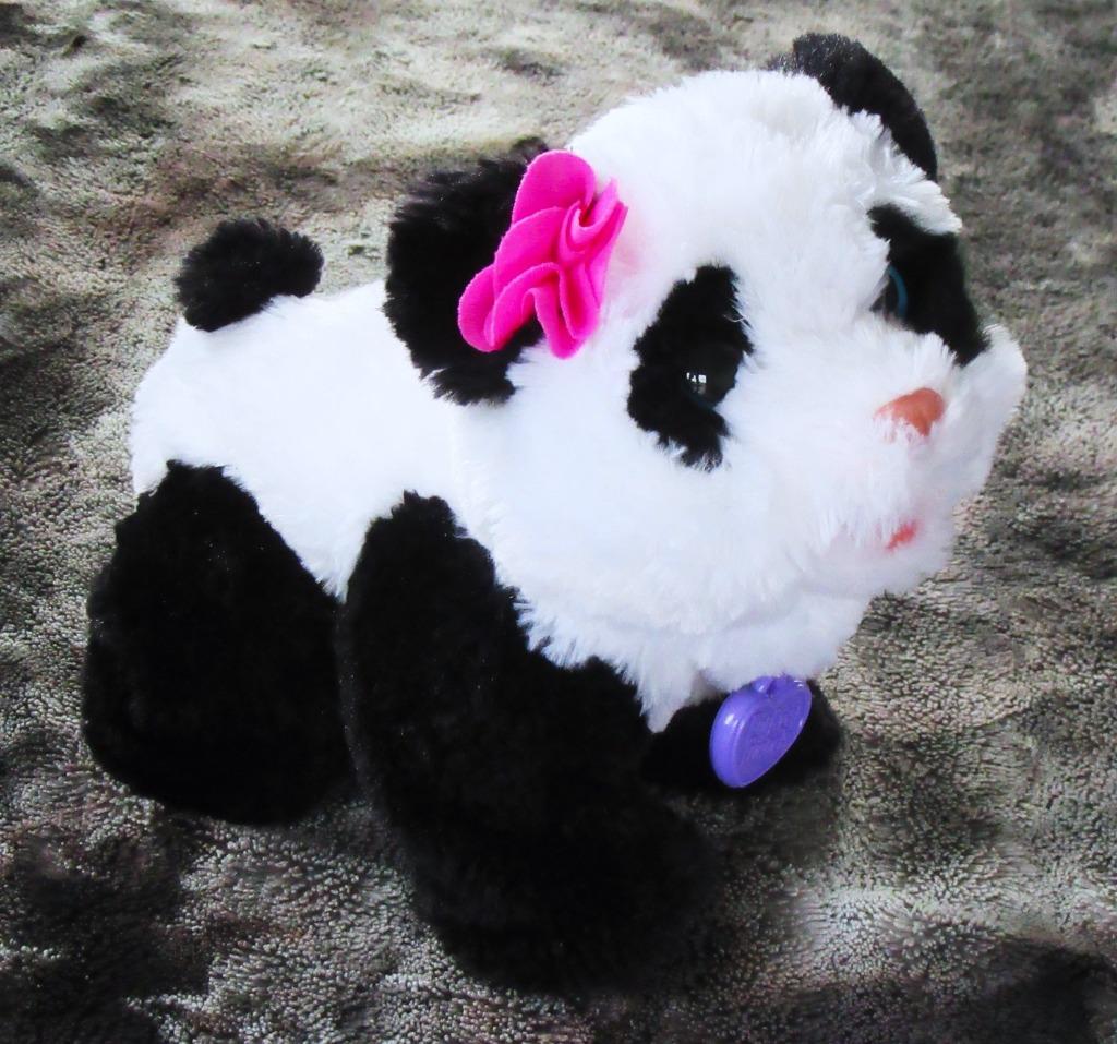 FurReal Friends Pompom mijn Panda Elektronische Knuffel, Ophalen of Verzenden, Zo goed als nieuw, Beer