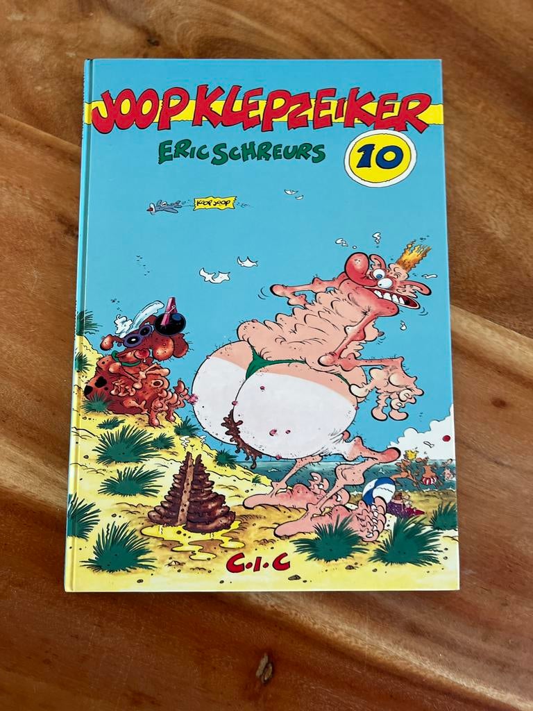 Gelimiteerde editie joop klepzeiker 10 getekend en genummerd, Eric Schreurs, Eén stripboek, Ophalen of Verzenden, Zo goed als nieuw