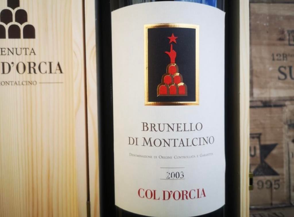 2003 Col d’Orcia – Brunello di Montalcino DOCG, Verzamelen, Ophalen, Nieuw, Italië, Rode wijn