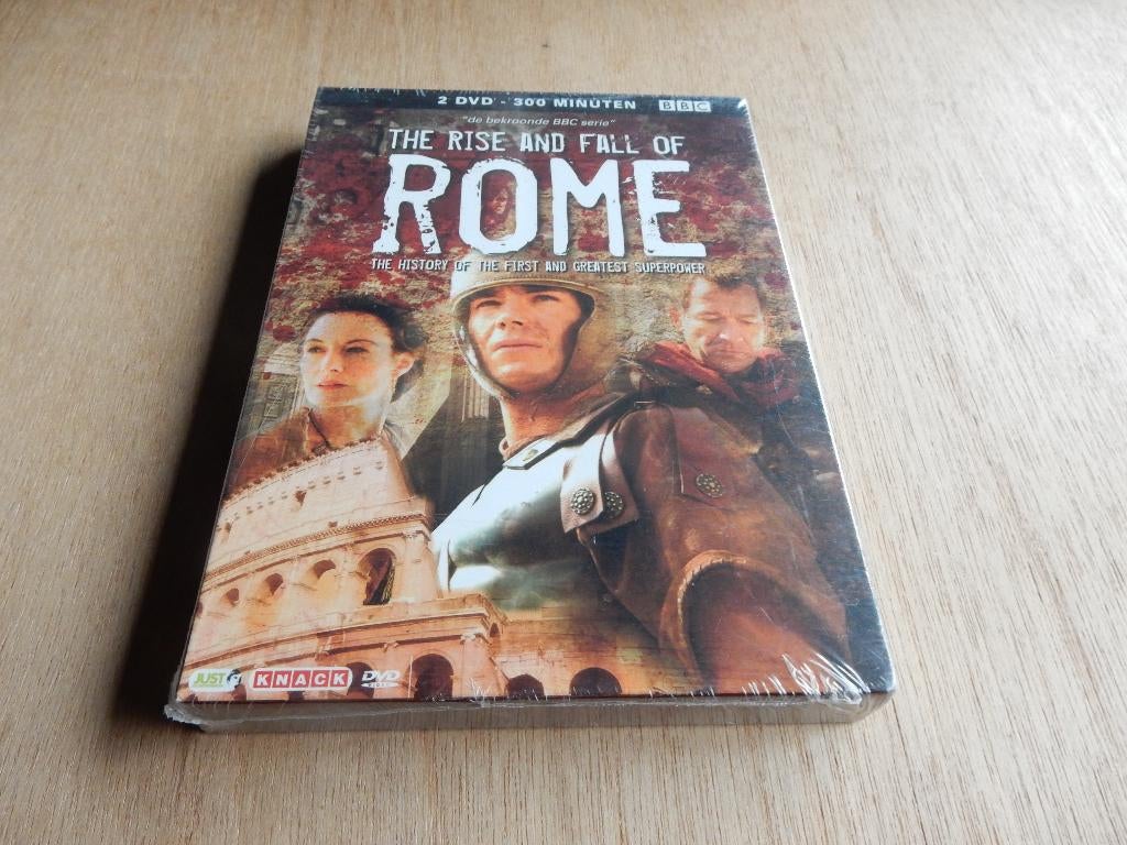 nr.1879-Dvd: the rise and fall of rome - docu - sealed, Vanaf 12 jaar, Ophalen of Verzenden, Nieuw in verpakking, Politiek of Geschiedenis