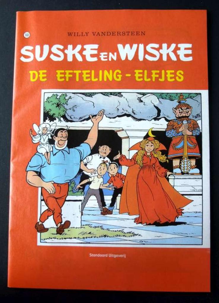Suske en Wiske - 168: De Efteling-elfjes - krant bijlage!!!, Eén stripboek, Ophalen of Verzenden, Nieuw