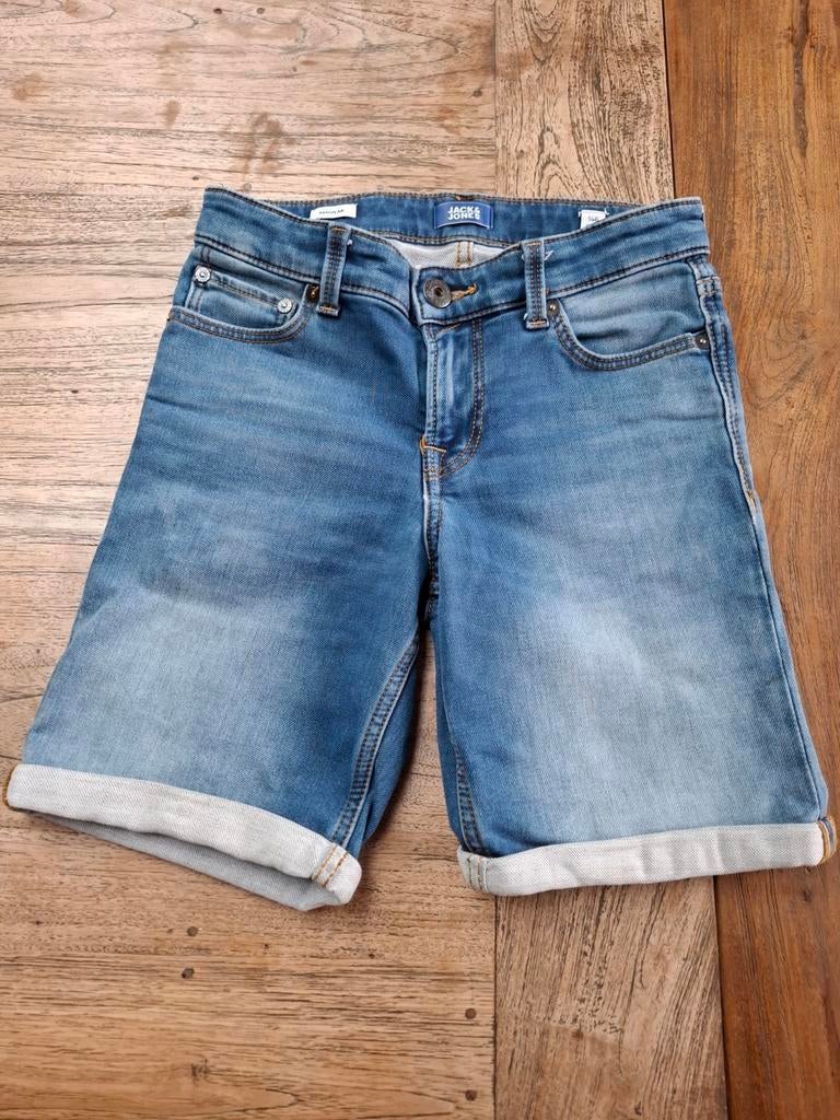 Jeansshort Jack&Jones maat 146, Kinderen en Baby's, Ophalen of Verzenden, Gebruikt