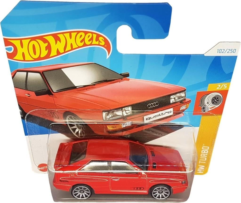 Hot Wheels - HW Turbo - '87 Audi Quattro - HRY55 - 1:64, 333 Continental Boulevard, El Segundo, CA 90245, United States, Nieuw
