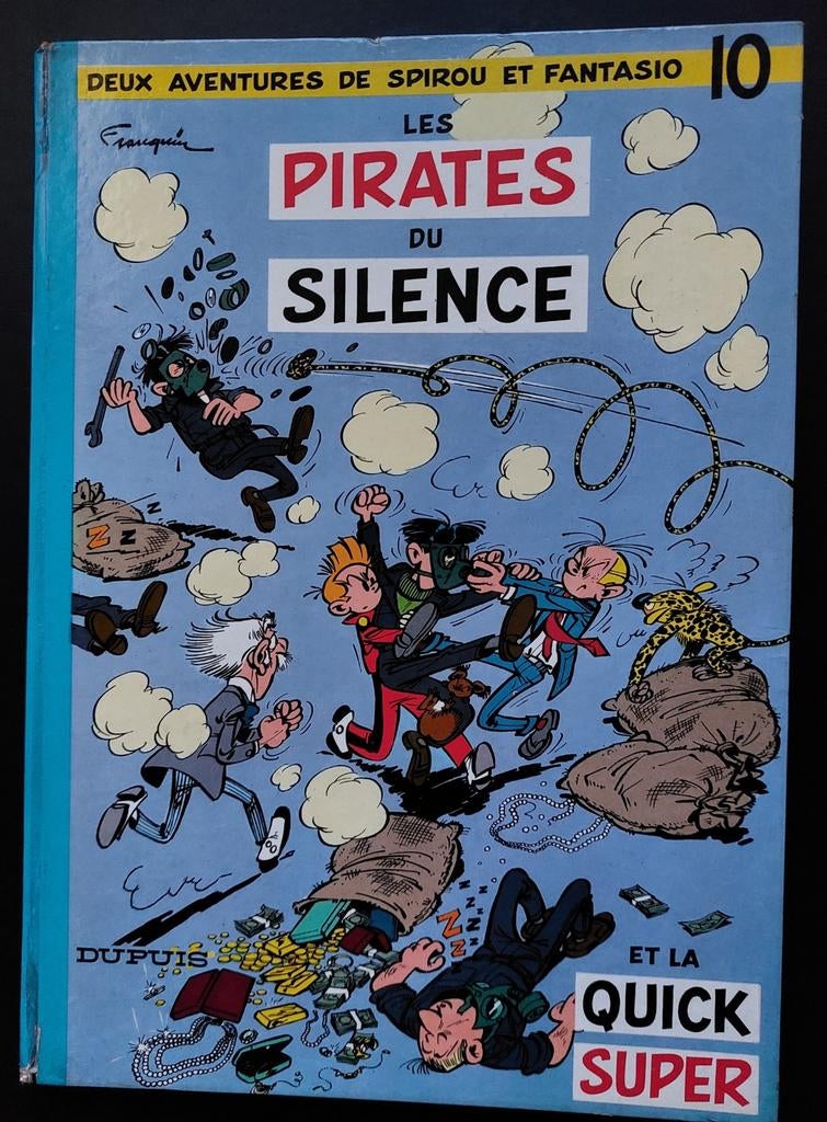 SPIROU les pirates du silence 1964 état correct, Livres, BD, Enlèvement ou Envoi