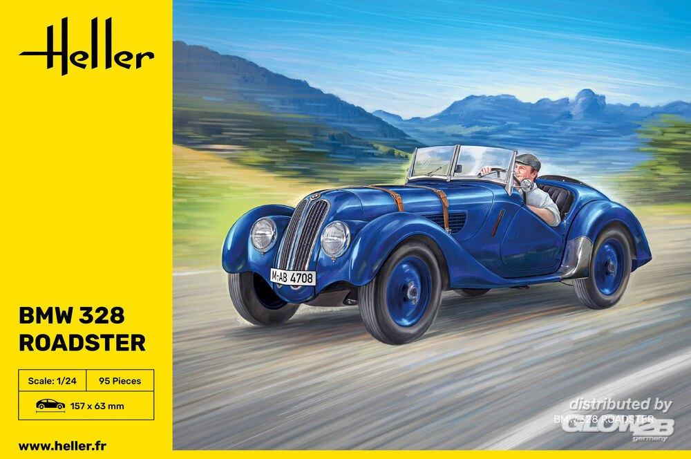 HELLER 80701 BMW 328 Roadster échelle 1/24, Hobby & Loisirs créatifs, Neuf, Enlèvement ou Envoi, Voiture, Plus grand que 1:32