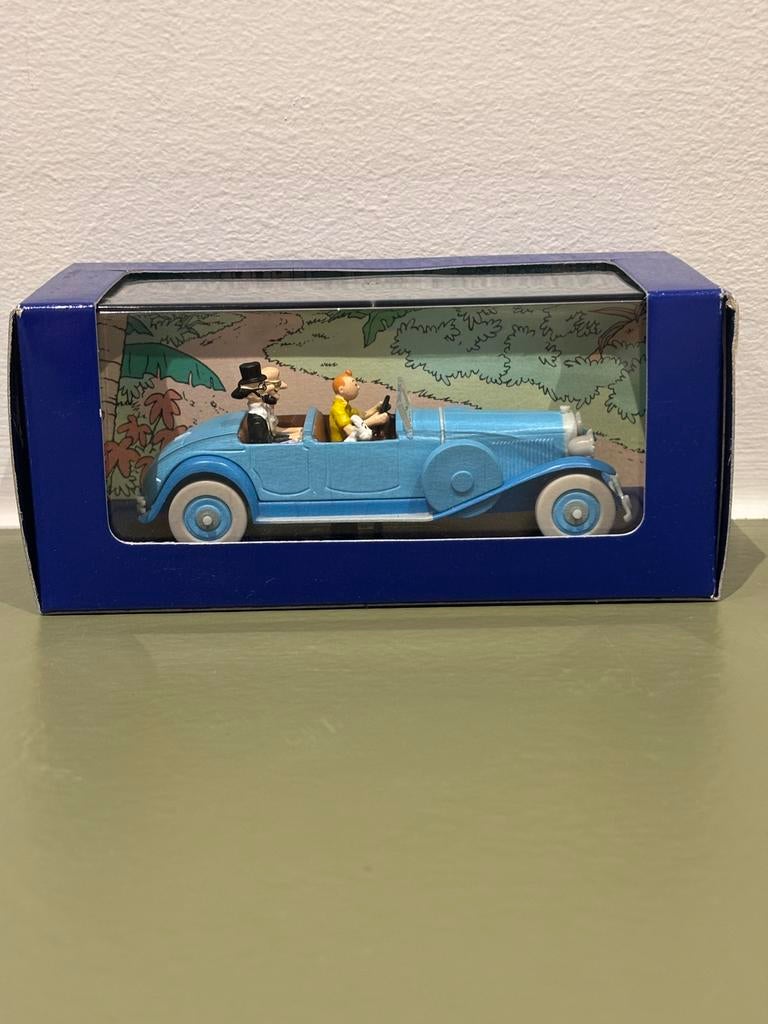 La Ford T, Les voitures de Tintin, 1/43, Enlèvement ou Envoi, Comme neuf, Voiture