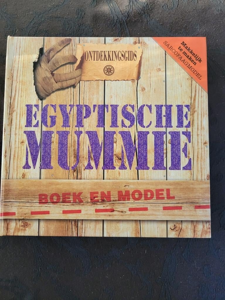 Creatieve mummie set, incl mooi boek, Ophalen