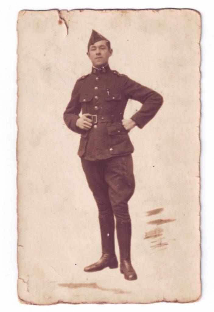 Carte postale, Soldat belge de la Première Guerre mondiale, Enlèvement ou Envoi, 1920 à 1940, Non affranchie, Flandre Orientale