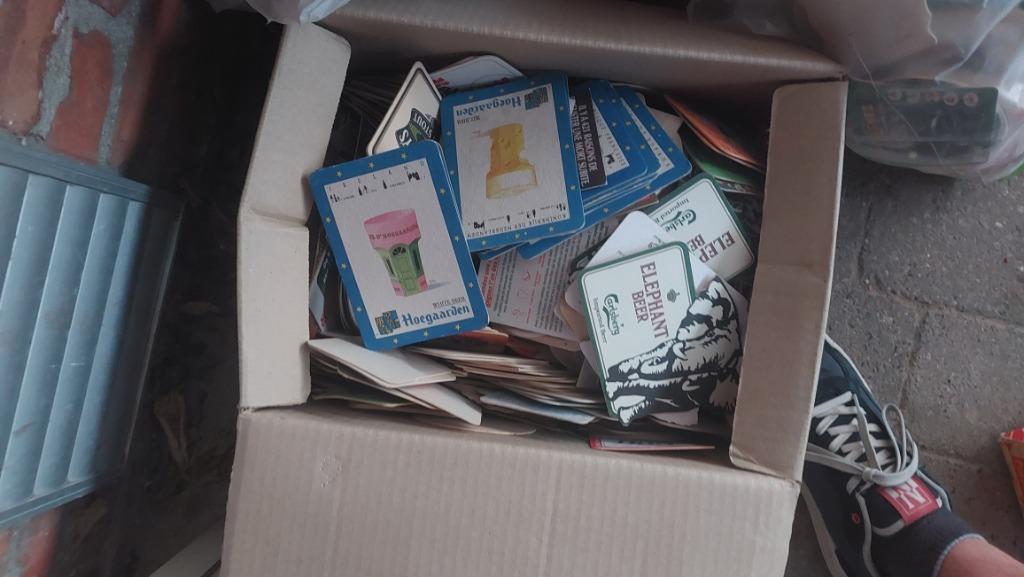 heel veel mooie bierkaarten, Verzamelen, Biermerken, Ophalen of Verzenden