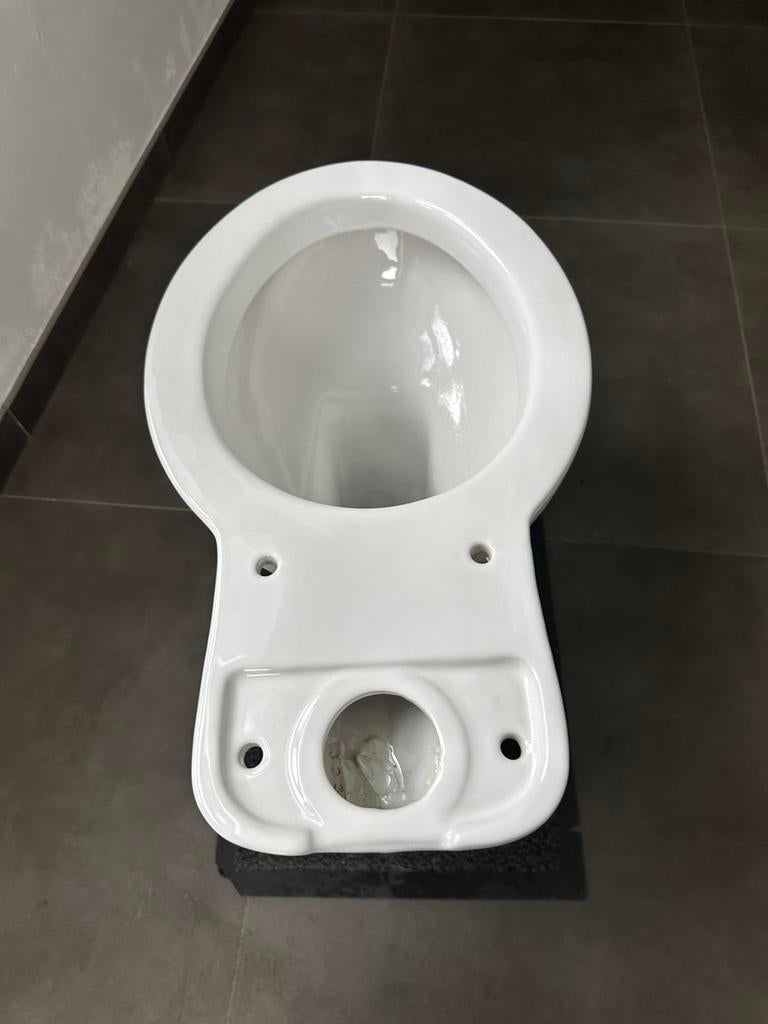 Wc céramique + abattant, Bricolage & Construction, Enlèvement, Neuf