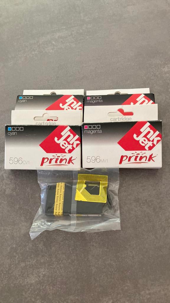Lot cartouches jet d’encre HP, Neuf