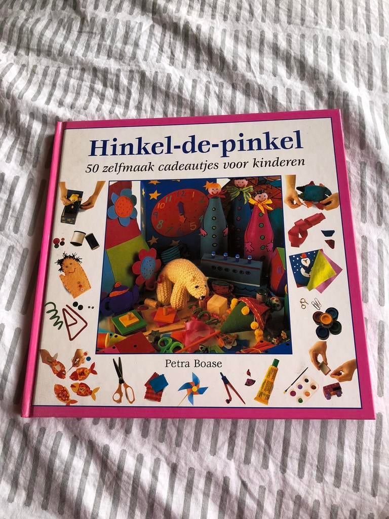 Hinkel-de-Pinkel knutselboek - Petra Boase, Ophalen of Verzenden, Gelezen