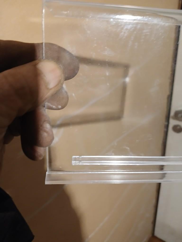 Transparante prijshouder van plexiglas - Nieuw, Ophalen of Verzenden