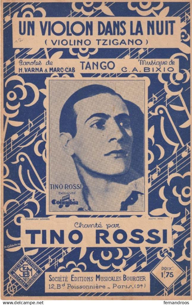 UN VIOLON DANS LA NUIT VIOLINO TZIGANO TINO ROSSI TANGO PART, Ophalen of Verzenden, Gebruikt, Artiest of Componist