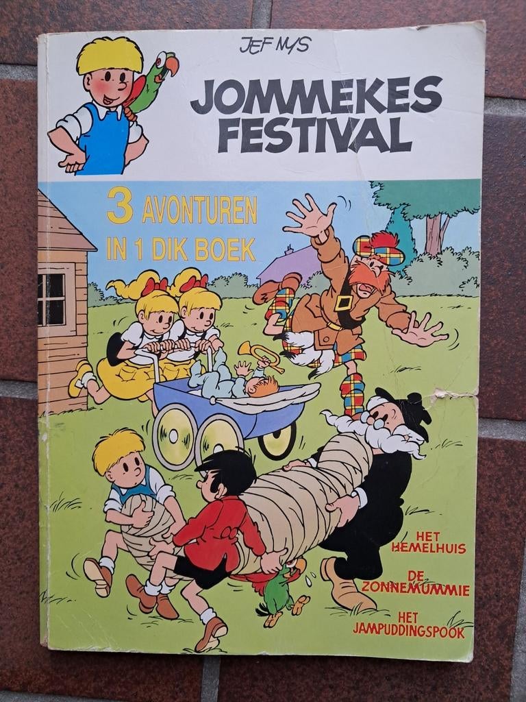 Nys - Jommekes omnibus 1 jommekes festival met 3 avonturen, Boeken, Ophalen of Verzenden, Gelezen, Nys