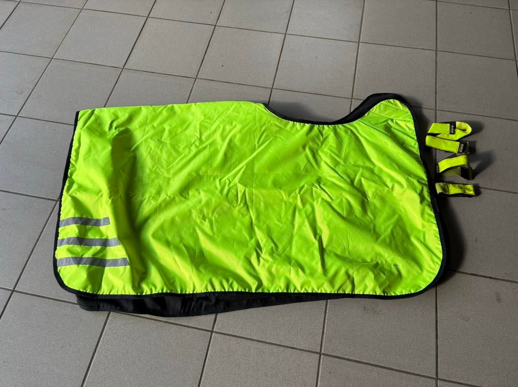Fluo uitrijdeken pony 125/175, Dieren en Toebehoren, Ophalen, Zo goed als nieuw