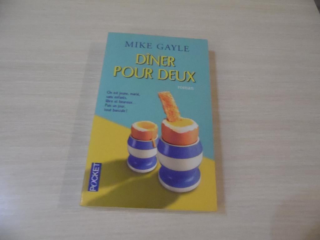 DÎNER POUR DEUX      MIKE GAYLE, Livres, Romans, Enlèvement ou Envoi, Comme neuf, Mike Gayle, Europe autre