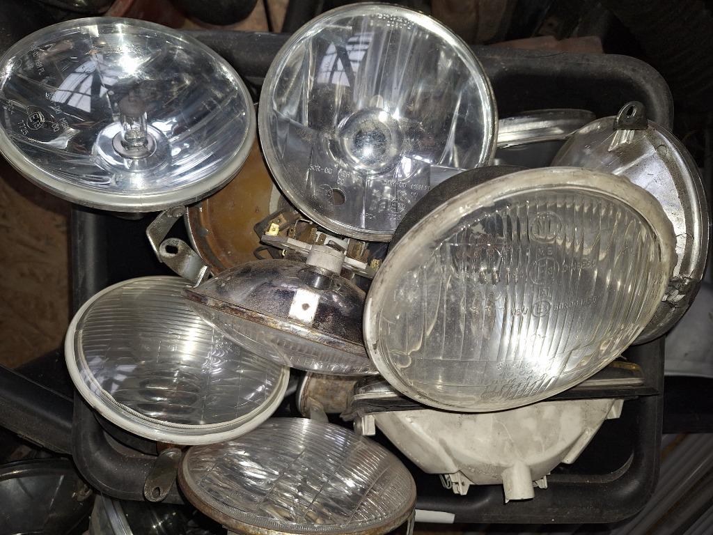 LIQUIDATIE Gebruikte koplampen Vespa Px, PK, Millennium, 50, Ophalen, Gebruikt