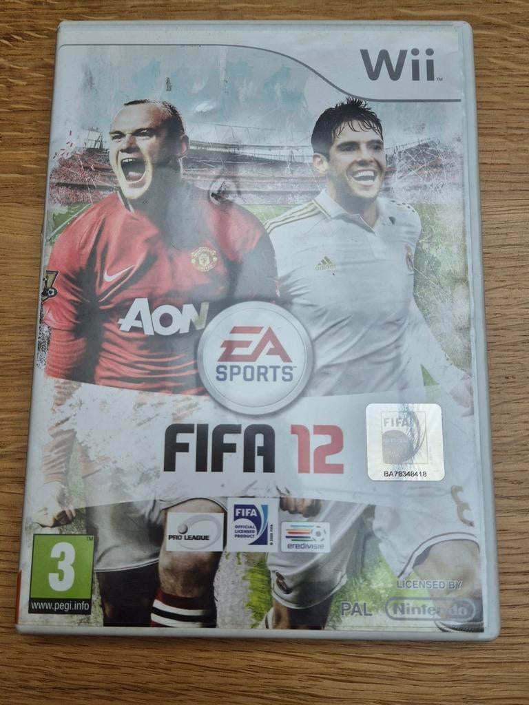 FIFA 12, WII, Ophalen, Zo goed als nieuw, Sport, Vanaf 3 jaar
