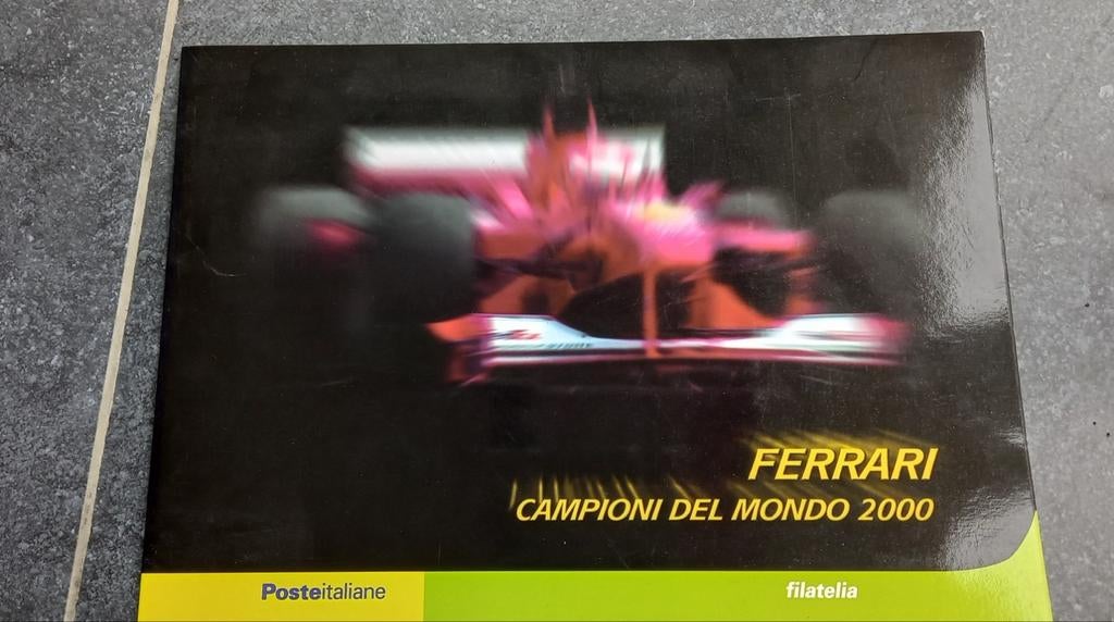 Ferrari 3- luik, Postzegels en Munten, Ophalen of Verzenden