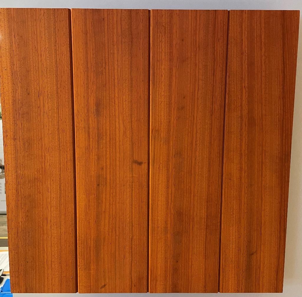 Padouk / padoek planchetten/planken 15mm x 130mm 4Z T&G, Tuin en Terras, Palen, Balken en Planken, Planken, Nieuw, Ophalen of Verzenden
