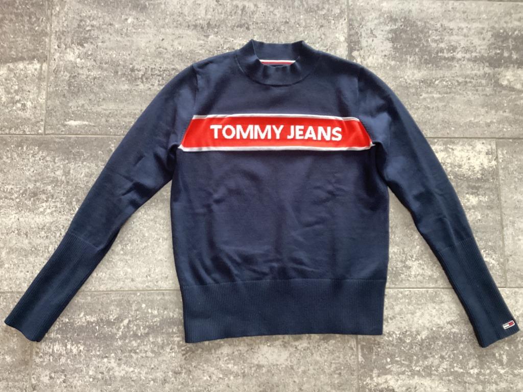 Pull Tommy jeans M, Taille 38/40 (M), Enlèvement ou Envoi, Comme neuf, Bleu