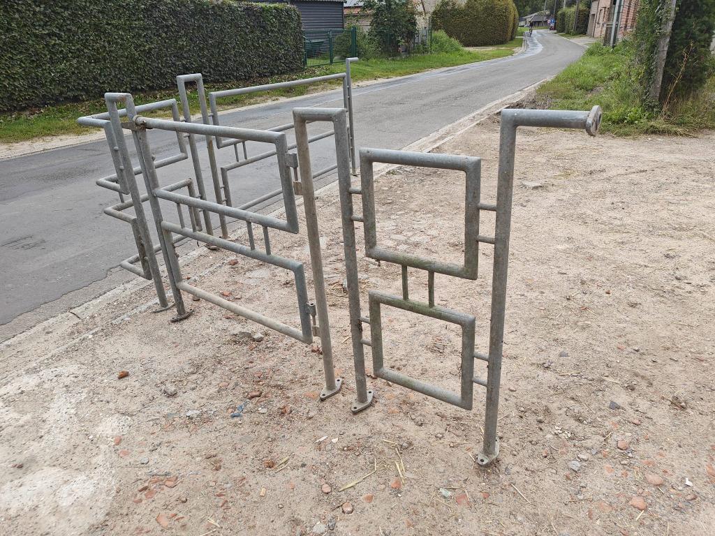 Gegalvaniseerde Balustrade Tuinhek Tuinpoort, Tuin en Terras, Tuinhekken en Hekwerk, Met poort, Nieuw, Ophalen of Verzenden, Tuinhek