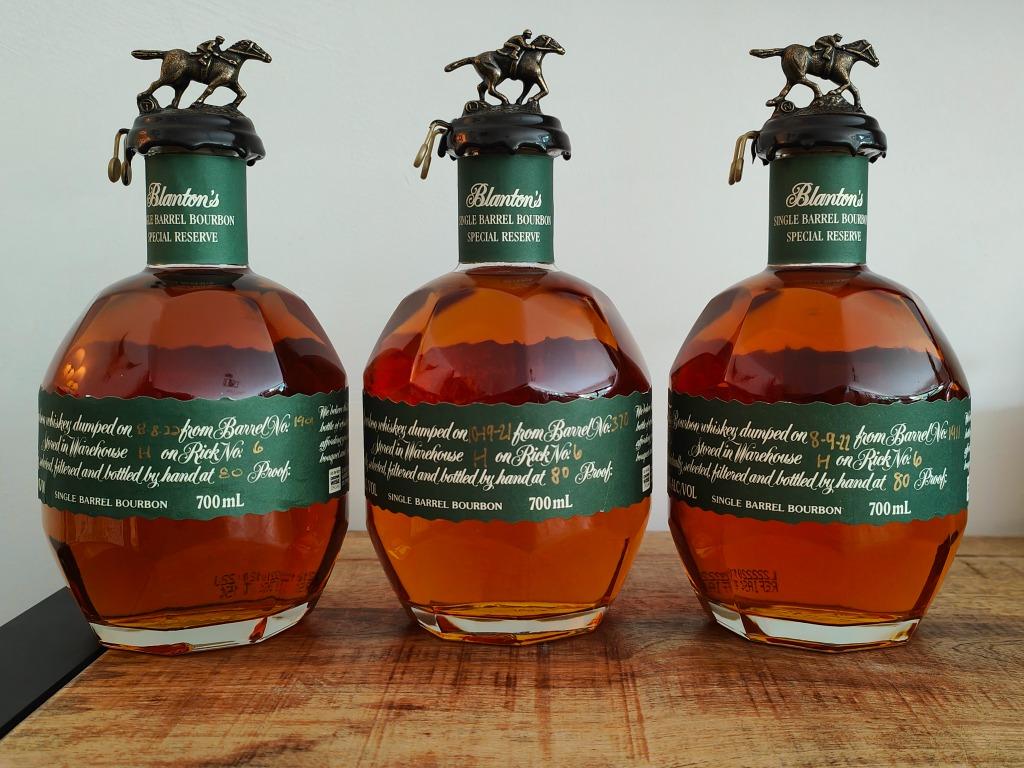 Blanton's Special Reserve, 3x, John Wick Bottle, 40% 3x70cl, Verzamelen, Wijnen, Nieuw, Overige typen, Overige gebieden, Vol, Ophalen of Verzenden