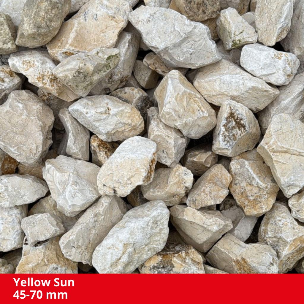 Breuksteen & Siergrind Big Bag – Grauwacke, Wit, Yellow Sun, Tuin en Terras, Ophalen, Nieuw, Grind, Multi