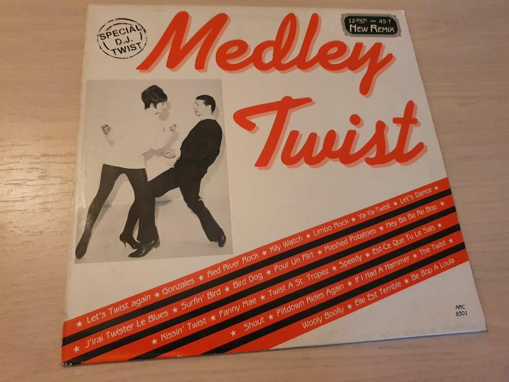 Disque vinyl 33 tours Medley Twist (New Remix), Enlèvement ou Envoi, Comme neuf, Autres genres