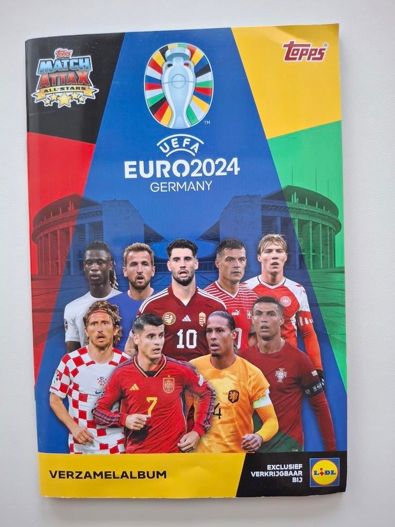 Topps Uefa Euro2024 exclusieve uitgave Lidl, Ophalen of Verzenden, Zo goed als nieuw
