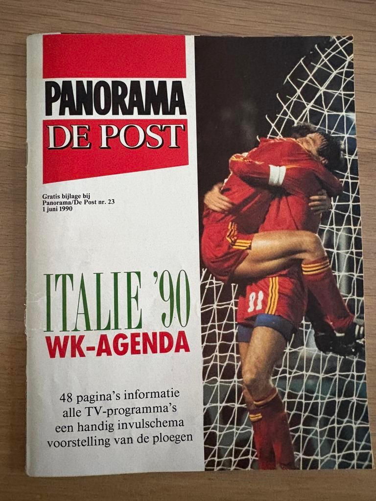 Panorama - WK Gids Italië 1990, Verzamelen, Ophalen, Gebruikt, Boek of Tijdschrift