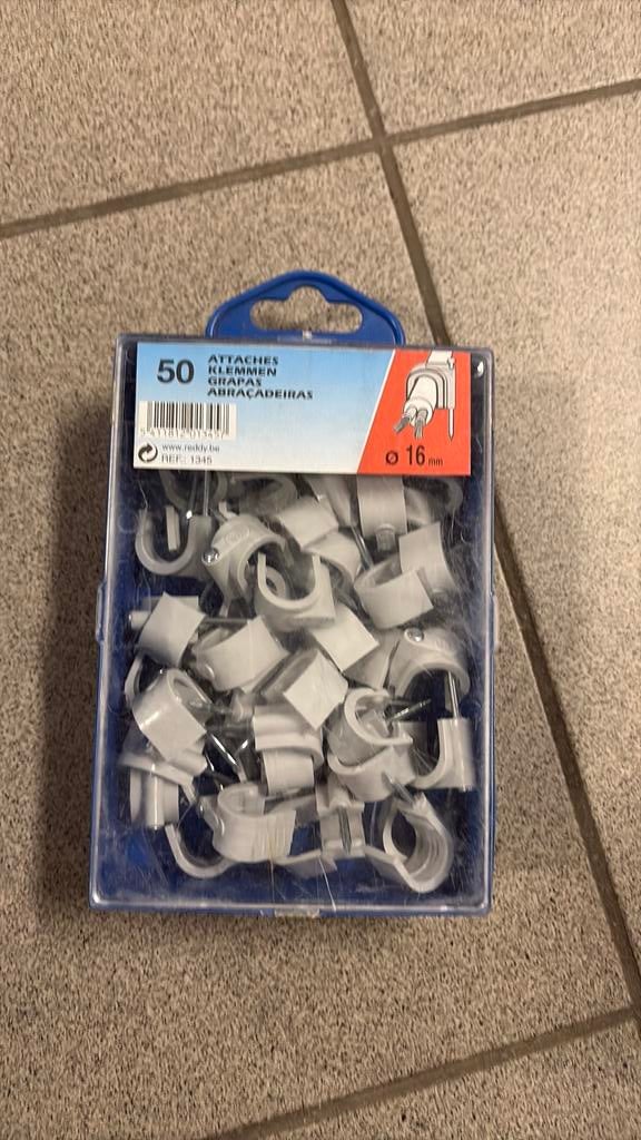 16 mm elektrische kabelbinders, Ophalen, Zo goed als nieuw