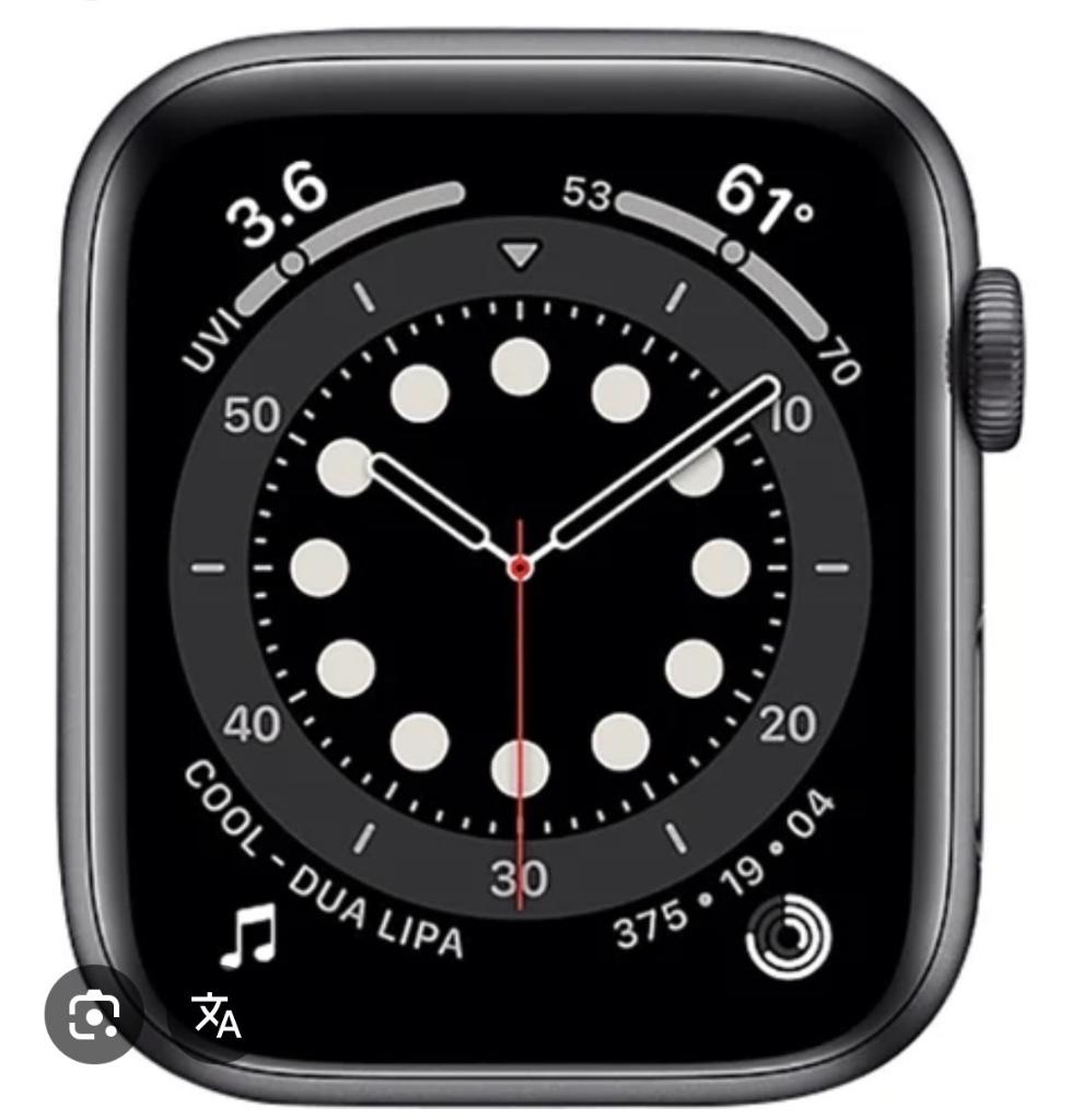 Apple Watch series 6 44 mm ion x glas GPS LTE, Dormir, Enlèvement ou Envoi, IOS, Comme neuf