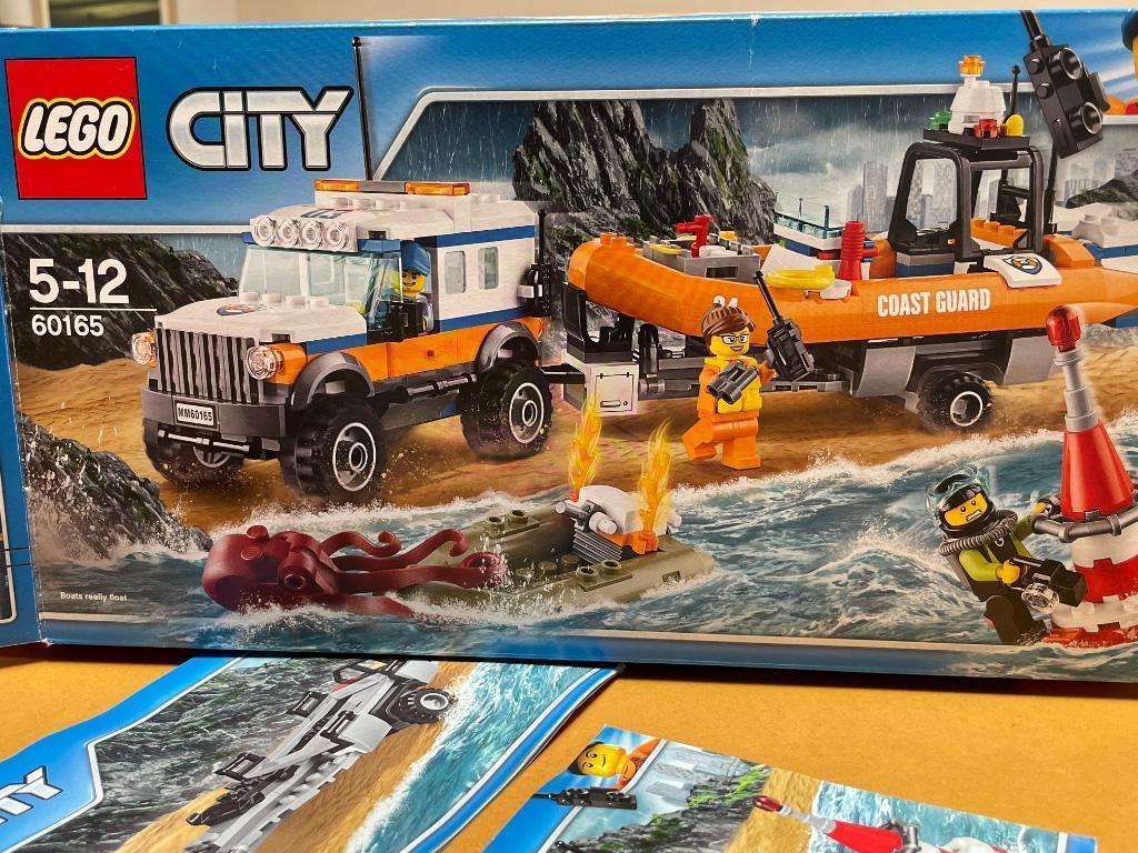 Lego City 60165  Kustwacht Reddingsvoertuig GESORTEERD, Kinderen en Baby's, Speelgoed | Duplo en Lego, Ophalen, Zo goed als nieuw