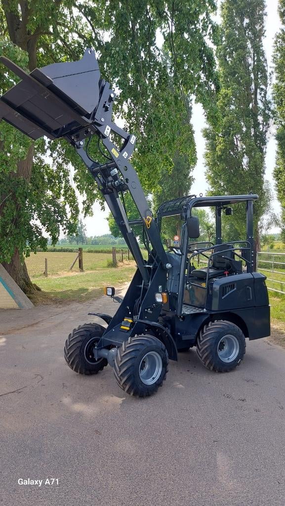 Elektrische kniklader Shovel loader! 1000kg hefvermogen!!!, Zakelijke goederen, Machines en Bouw | Kranen en Graafmachines, Ophalen