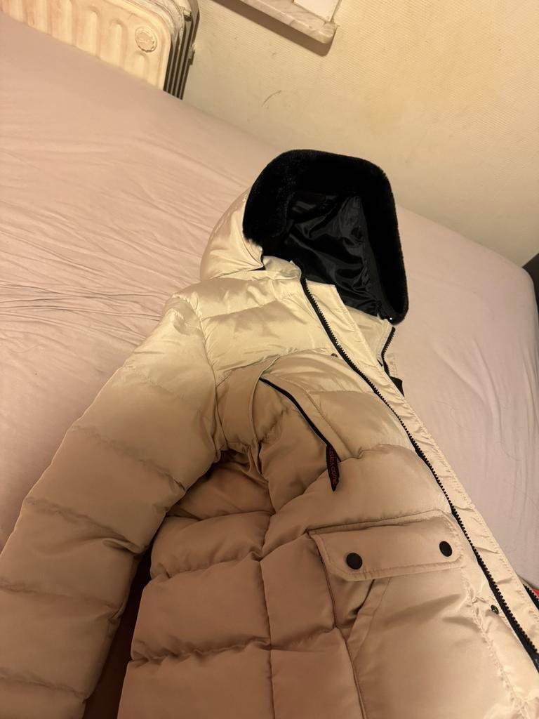 Canada goose beige maat M, Kleding | Heren, Ophalen, Maat 48/50 (M), Beige