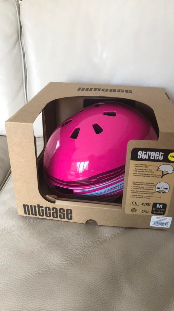 Fietshelm Nutcse nieuw, Ophalen, Nieuw, Nutscase, M
