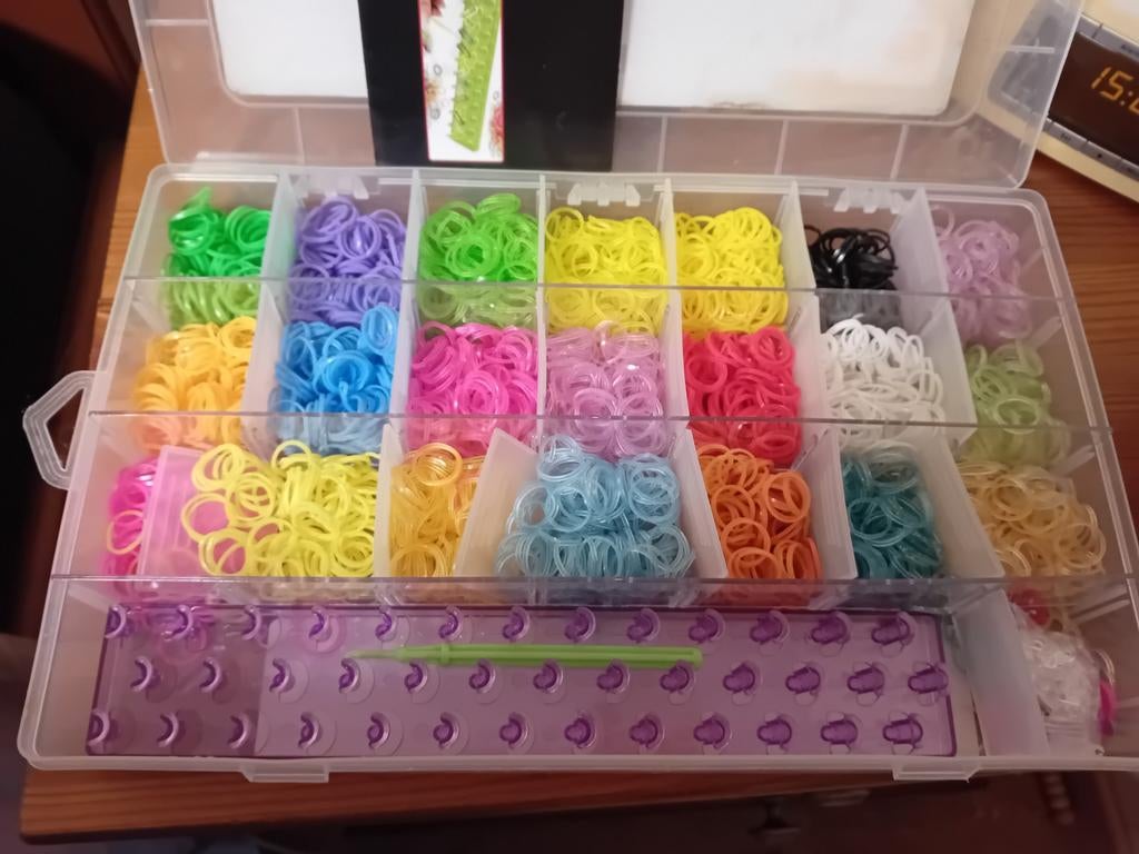Deluxe loom bands kit, Ophalen, Gebruikt, Knutselen