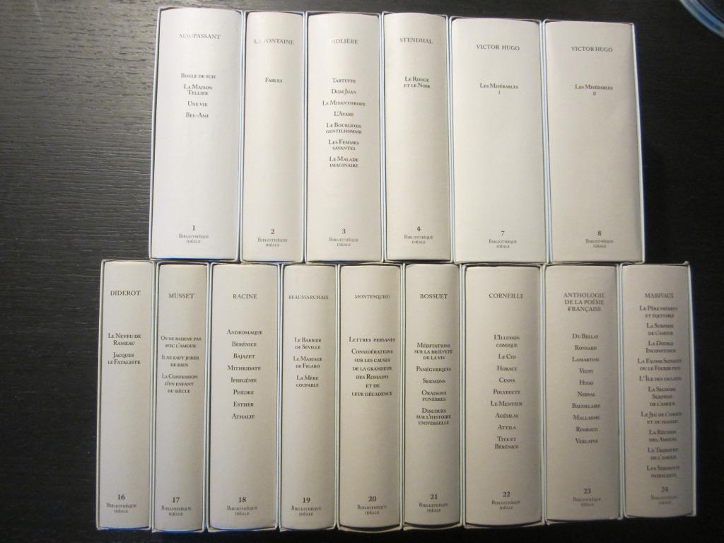Bibliothèque  Idéale  -Jean d'Ormesson/Le Figaro/ Le Soir-, Enlèvement ou Envoi, Belgique