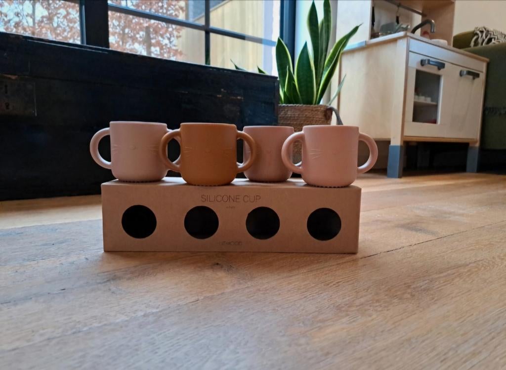 4 gobelets en silicone Liewood, Enlèvement, Neuf