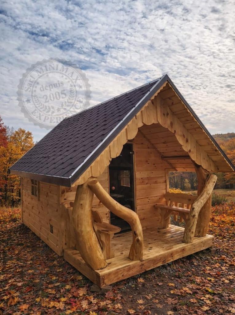 Grand Kota sauna troll COMPLET avec chauffage HARVIA inclus, Ophalen of Verzenden, Nieuw, Fins of Traditioneel, Complete sauna