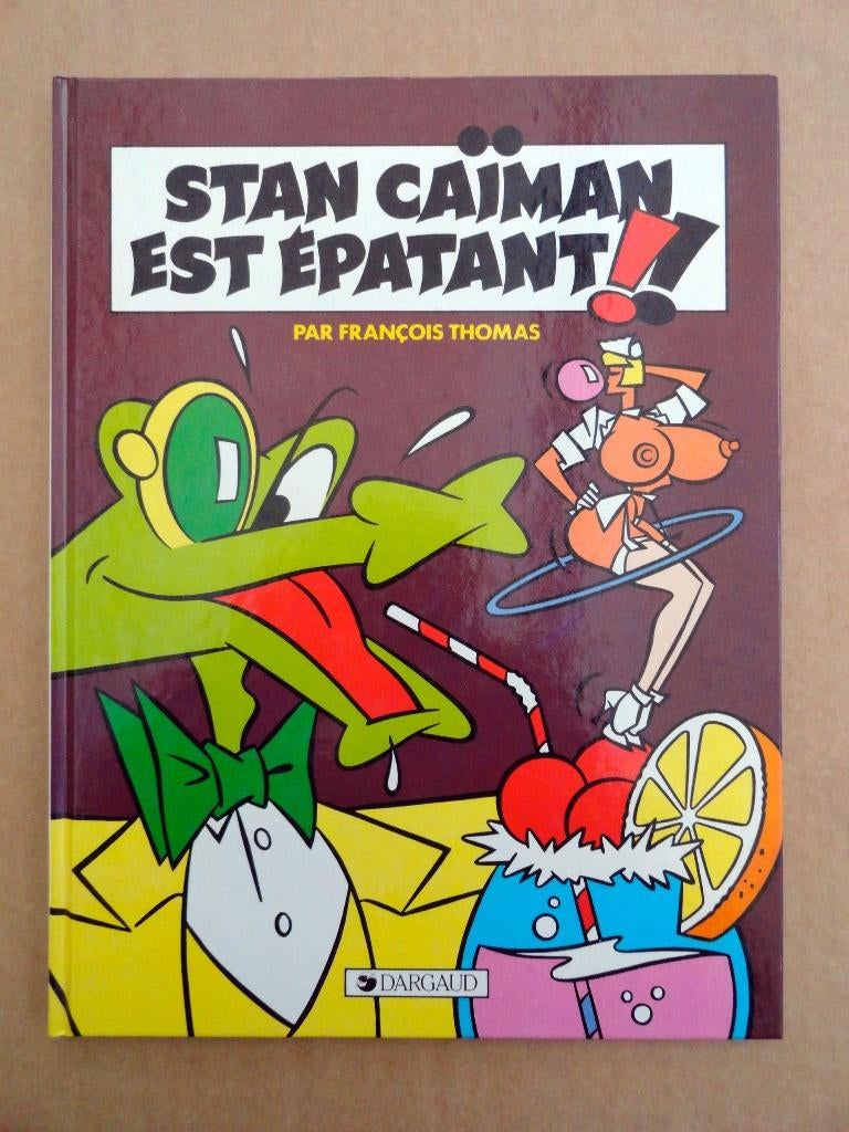 Stan Caïman T2 - Stan Caïman est épatant - Thomas - EO1987, Livres, BD, Envoi