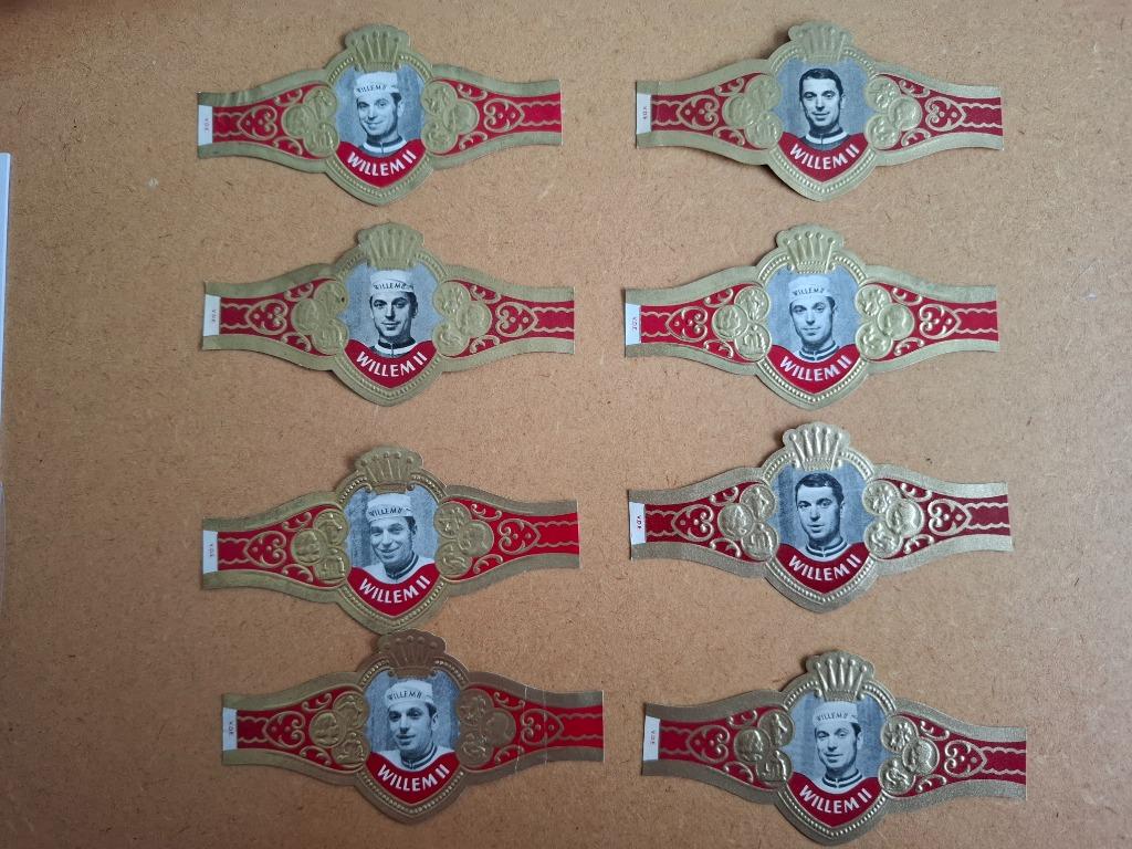 Sigarenbandjes wielrennen "Willem II" - Rik Van Looy, Ophalen of Verzenden, Zo goed als nieuw, Overige typen