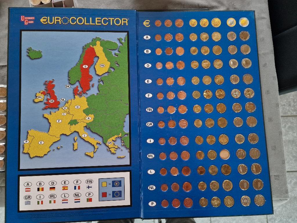 Euro collectie map, Ophalen, Ierland