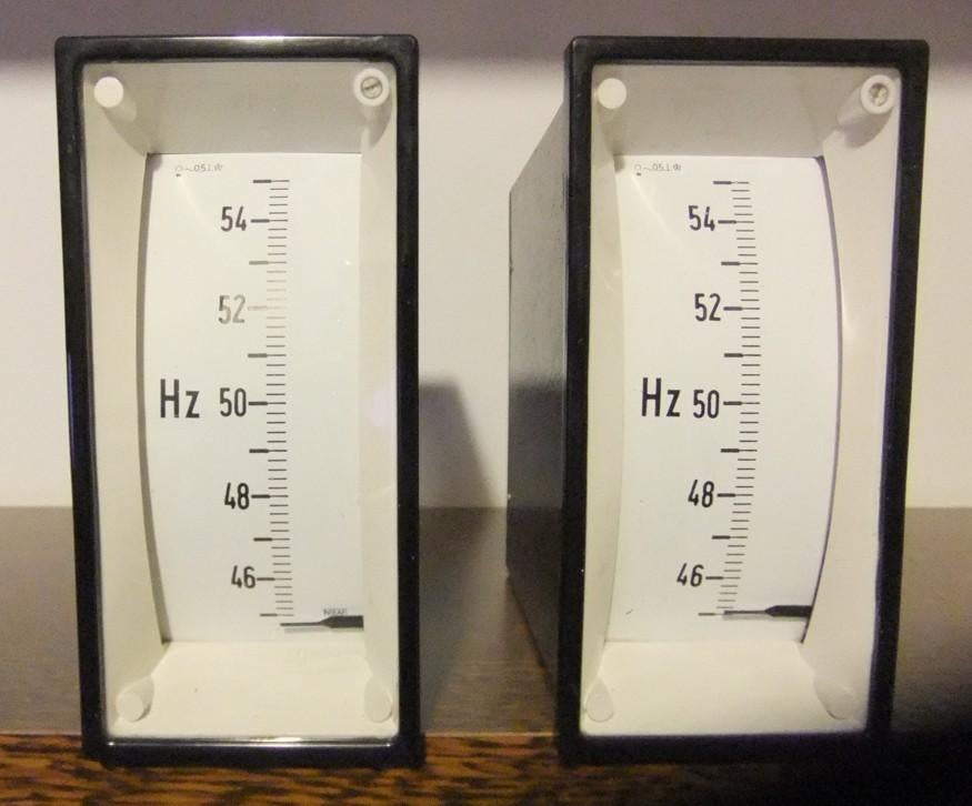 NIEAF Frequentie meter 45 - 55 Hz, Ophalen of Verzenden, Gebruikt, Elektriciteit