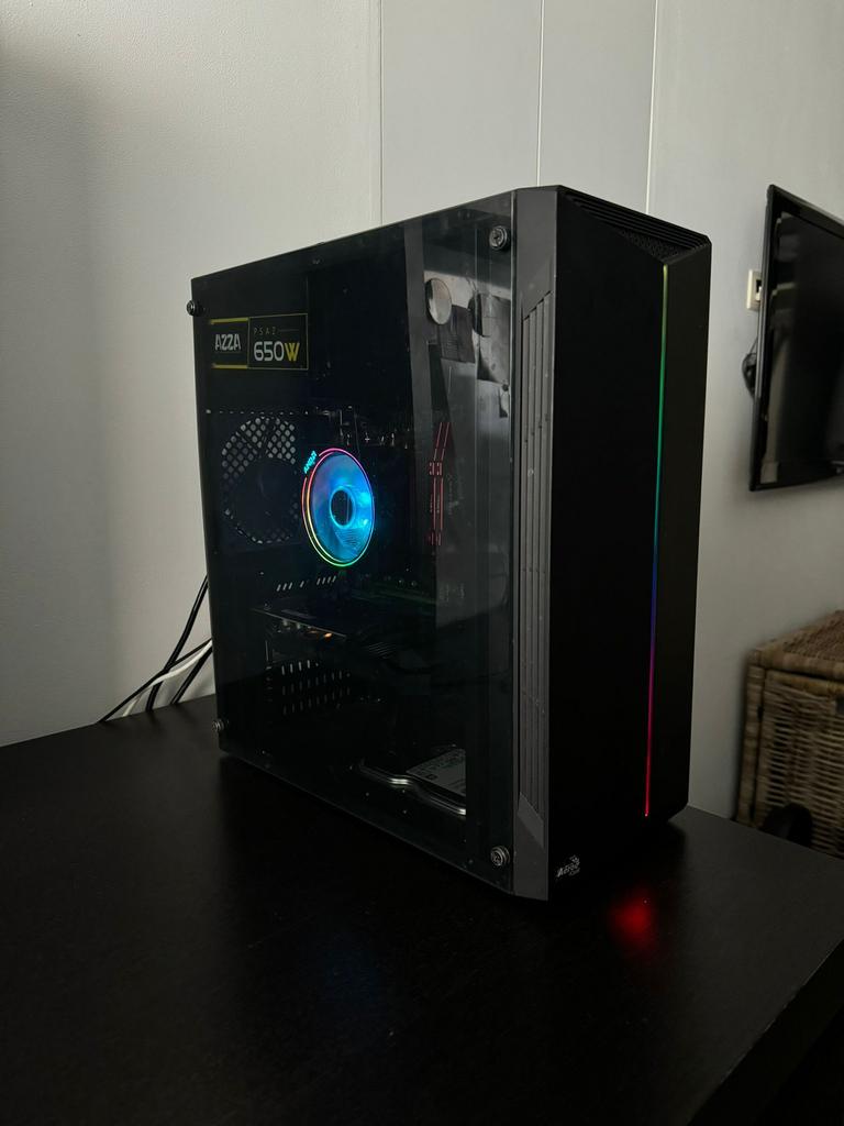 Gaming computer AMD Ryzen 7 2700X // GTX 1660 SUPER 6GB, Computers en Software, Desktop Pc's, Ophalen, Zo goed als nieuw, Gaming